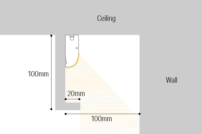 Luci SHIN Creide lens Wall graze