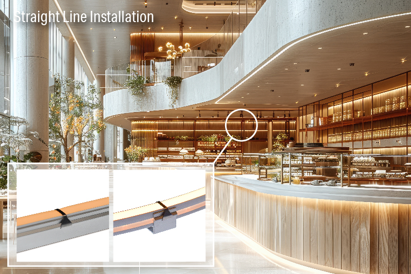 Luci SHIN UQ FLEX α mini Indoor How to choose mounting parts