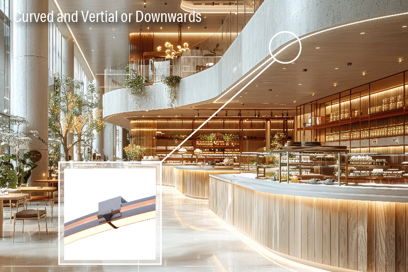 Luci SHIN UQ FLEX α mini Indoor How to choose mounting parts