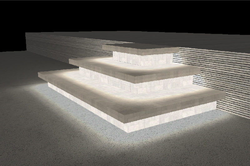 Luci SHIN UQ FLEX α mini IP67 Step light