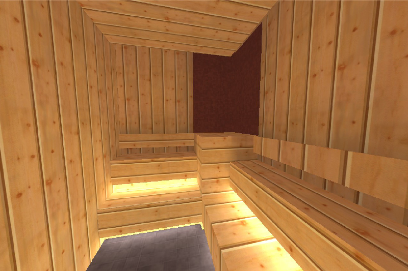 Luci UQ FLEX SAUNA Bench