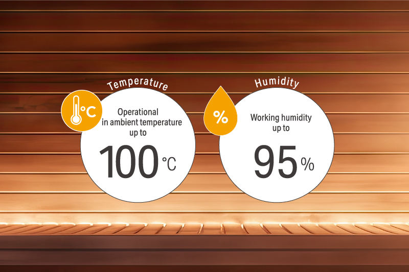 Luci UQ FLEX SAUNA Weatherproof Specification