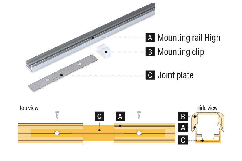 Luci SHIN UQ FLEX Indoor For Straight-Line Installation