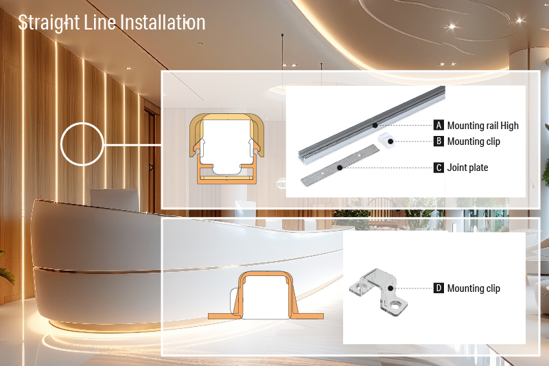 Luci SHIN UQ FLEX Indoor How to Use Mounting Parts