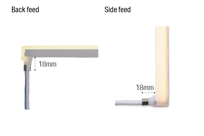 Luci SHIN UQ FLEX IP67 Need space for cable management