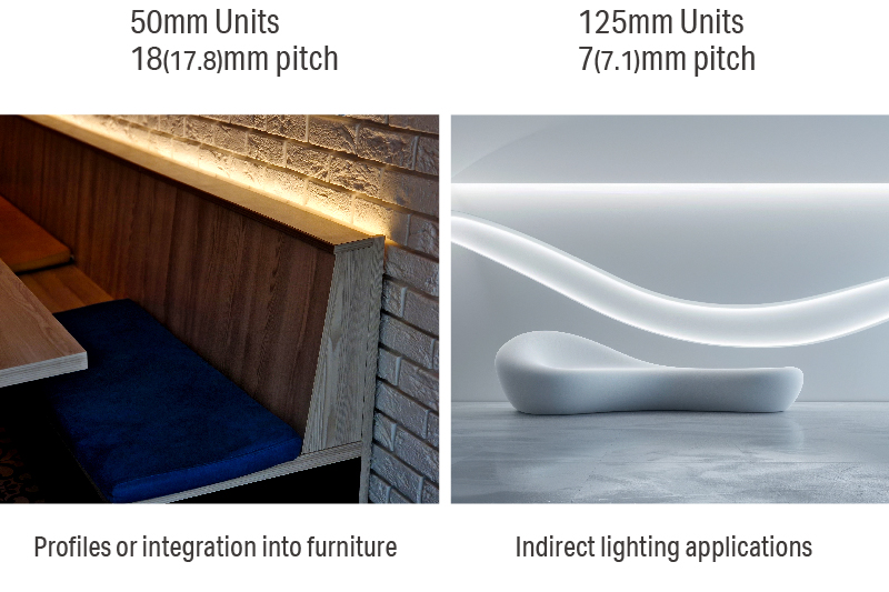 Luci SHIN FLEX Indoor Customizable Cutting Units