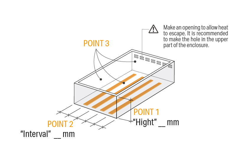 Luci SHIN FLEX Indoor Guidance to make light box