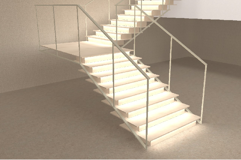 Luci SHIN silux wide Step light