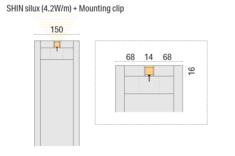 Luci SHIN silux Headboard Lighting