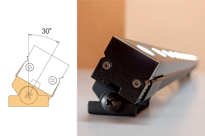 Luci Vivoxy Graze Adjustable and Angled Lighting for Precision Control