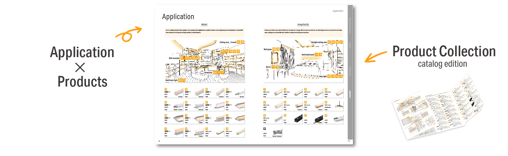 Application + Products / Product Collection catalog edition