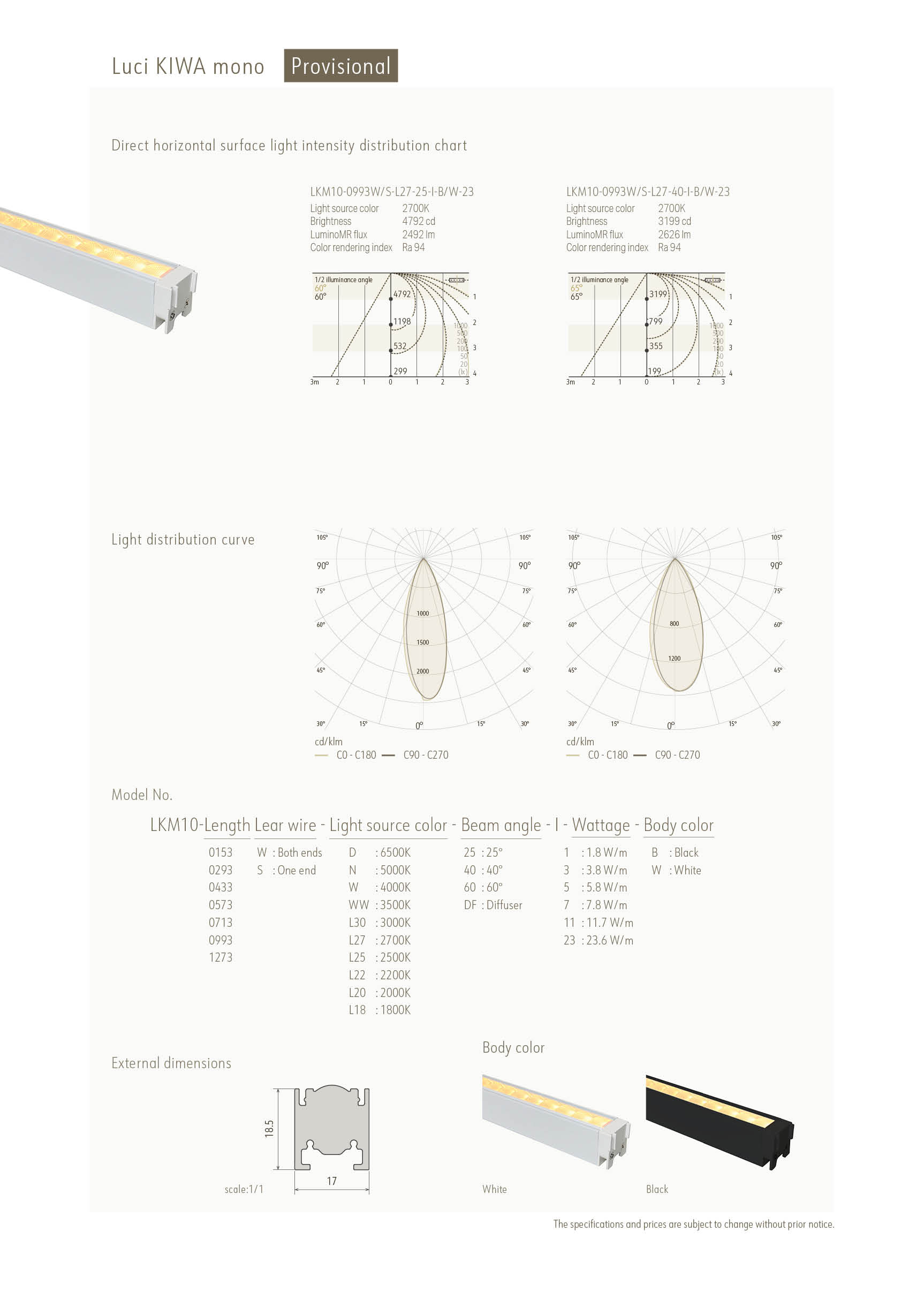 KIWA mono is an indirect lighting fixture engineered to maximize the texture and precision of light. Featuring Luci's unique and innovative optical design, it creates beautiful, glare-reducing lenses and subtle gradations, bringing a refined sense of luxury to any space.