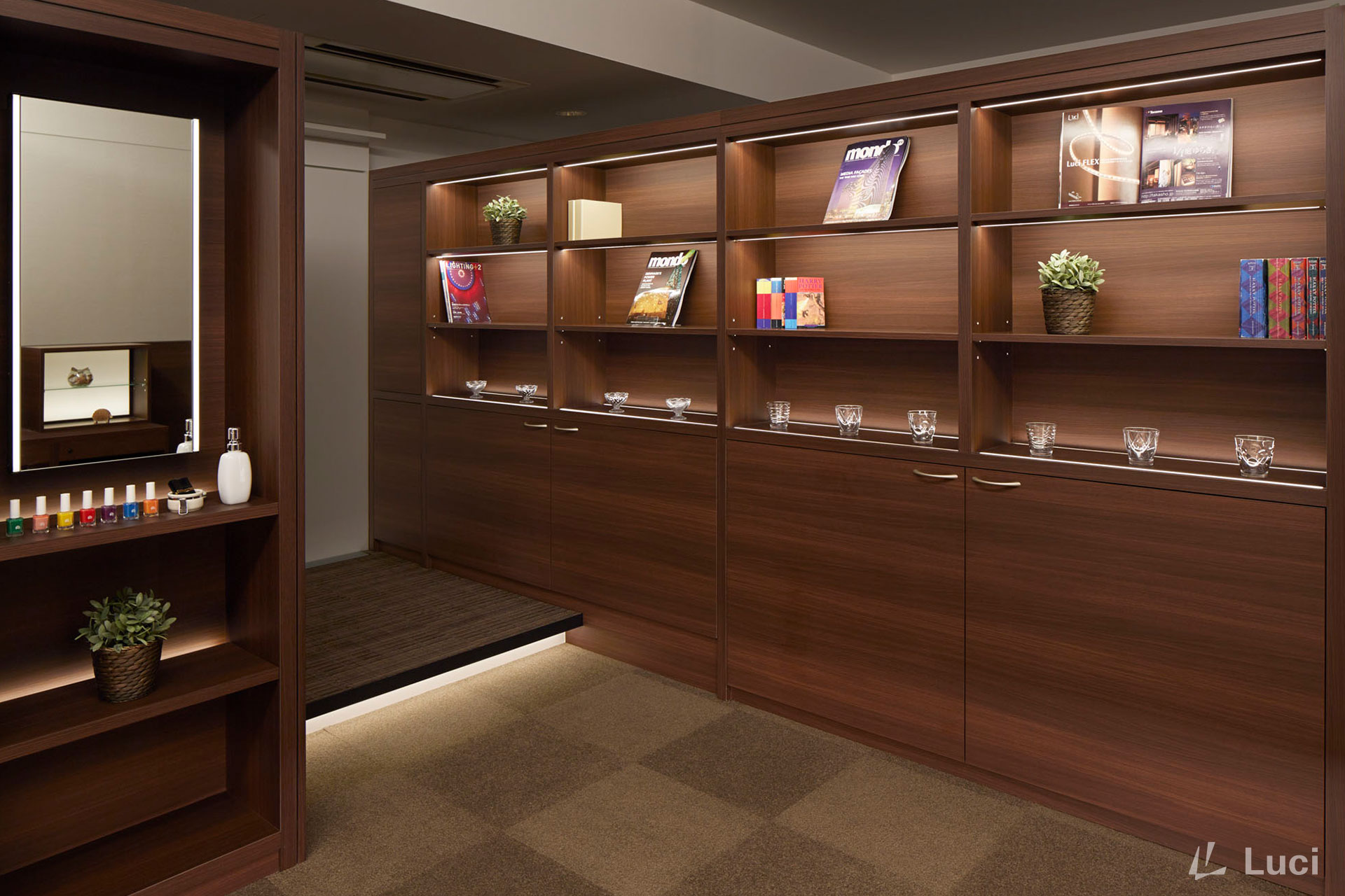 Luci showroom in Tokyo, Luci Co.,Ltd