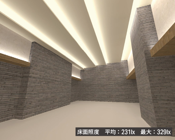 クレイド lens Y 光り方シミュレーション