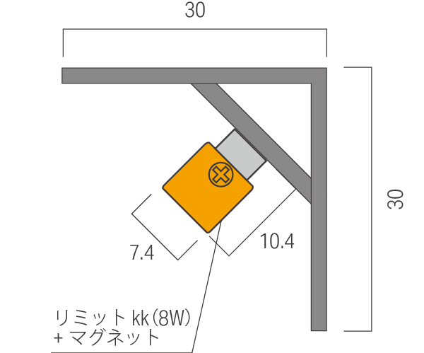 リミット kk 詳細設置寸法