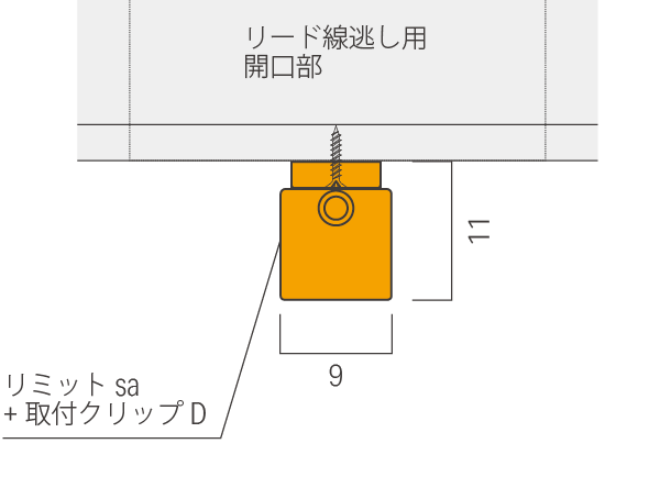 リミット sa詳細設置寸法