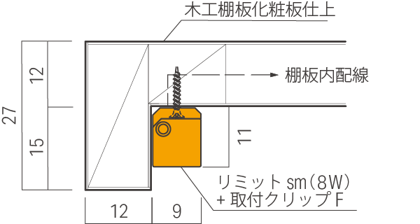 リミット sm 詳細設置寸法