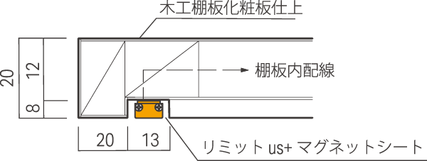 リミット us 詳細設置寸法