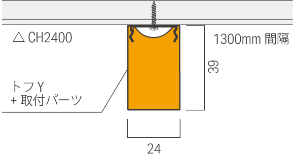 トフ Y 詳細設置寸法