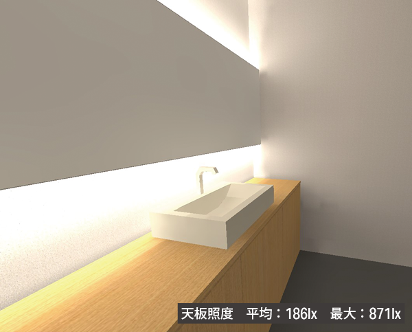 シルクス 100V 光り方シミュレーション