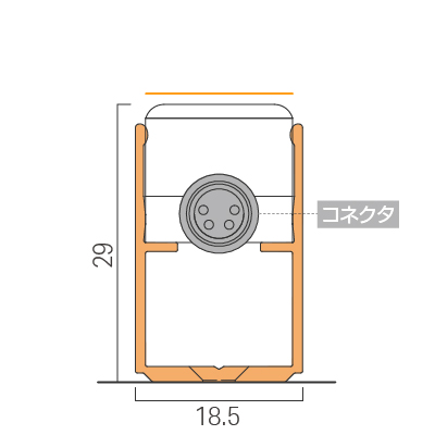 直線状に設置/リフトレール