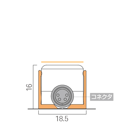 直線状に設置/レール