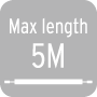 特寸最長5m