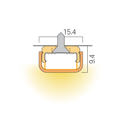 Downward or vertical installation／Mounting rail