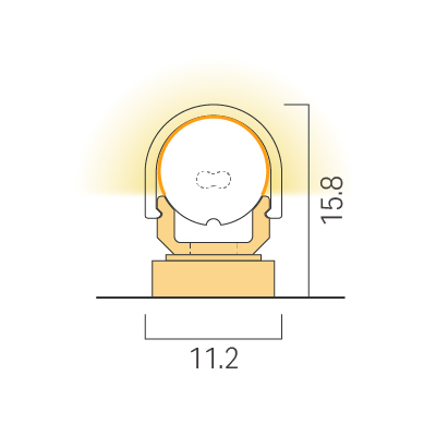 直線状／マグネット取付／レール