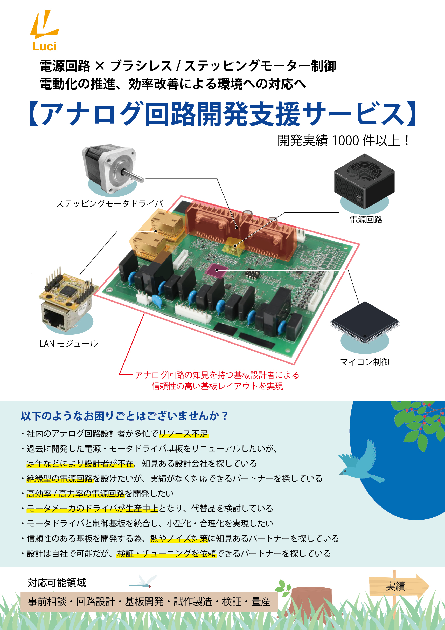 回路開発提案資料_アナログ回路開発支援サービス